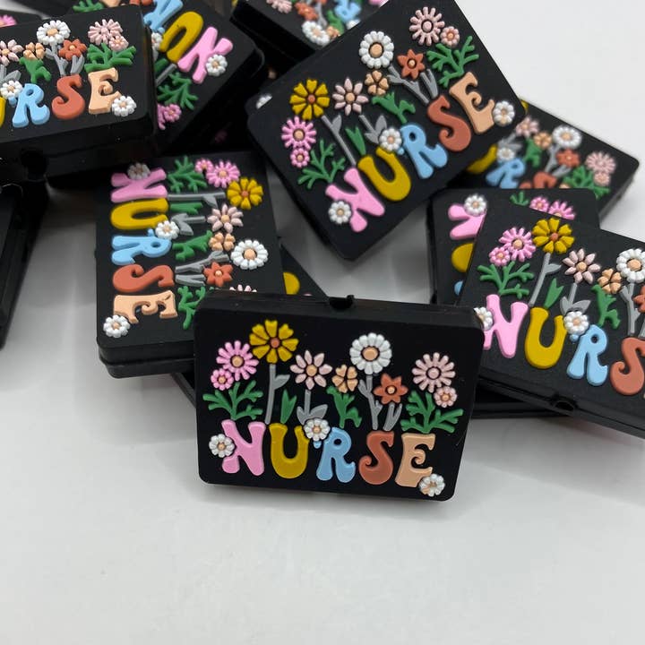 ASAP Craft Supplies - Wholesale Craft Supplies - Nurse Silicone Focal Bead