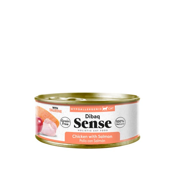 DIBAQ - Wholesale Pet Food - Cat - Dibaq Sense Cat Grain Free Chicken with Salmon