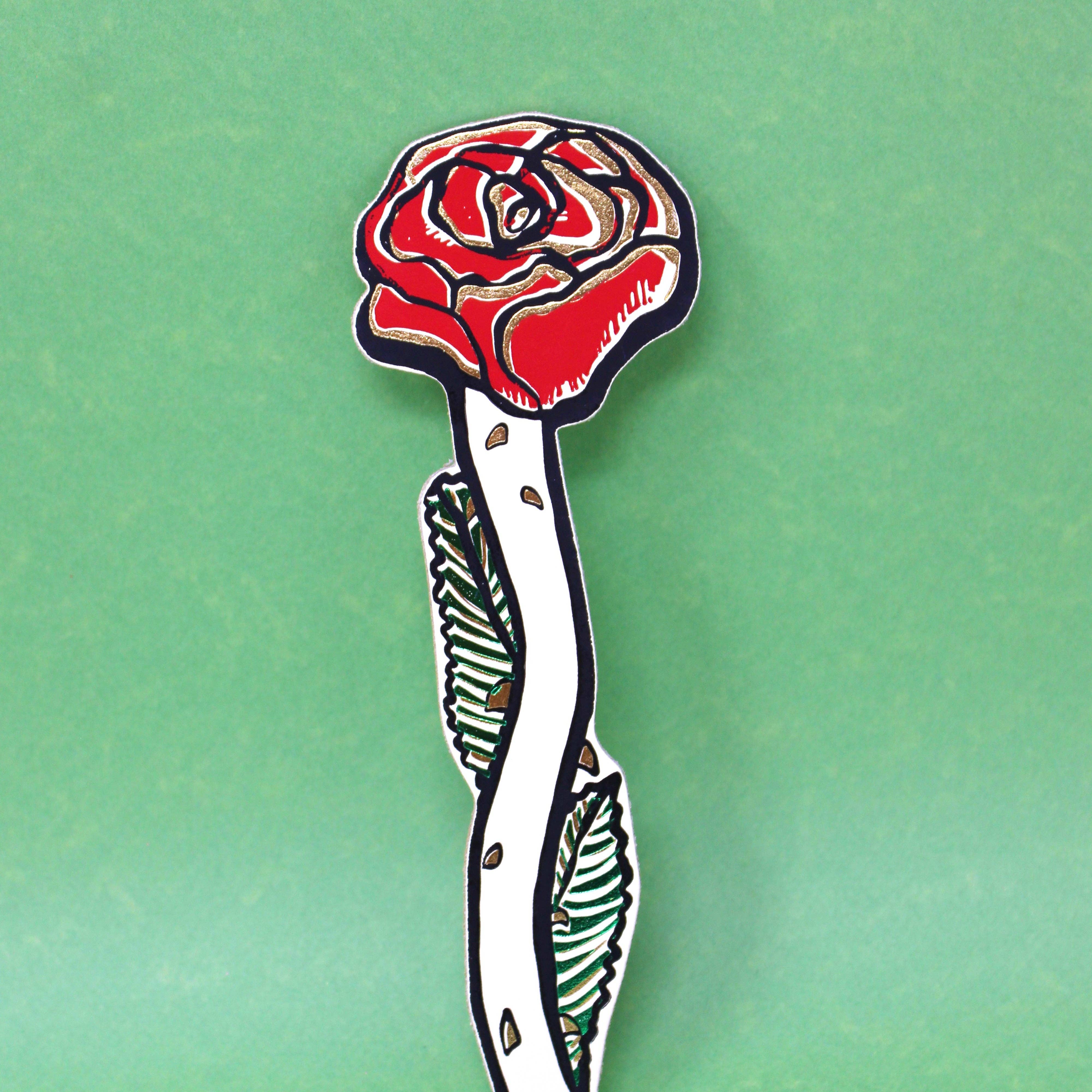 Ark Colour Design - Wholesale Bookmark - Rose Bookmark8