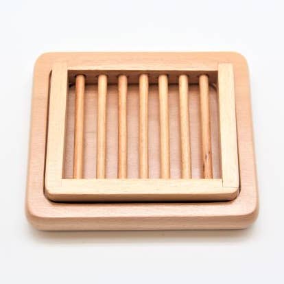 Jabonera de 2 piezas con acabado de lujo para venta al por mayor de Sponges Direct