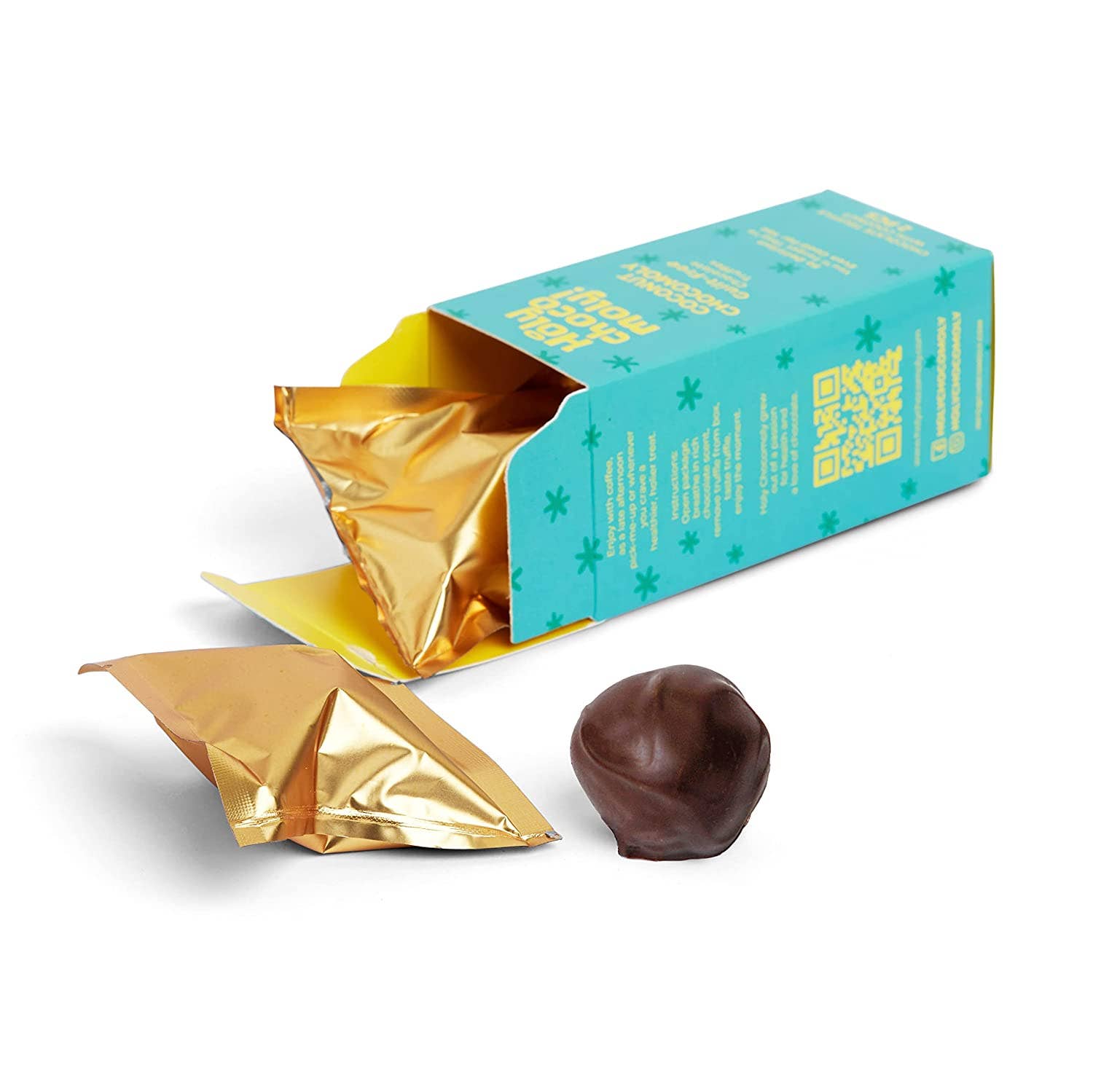 HOLY CHOCOMOLY - Wholesale Chocolate Box - Coconut Honey Chocolate Truffle On-the-go Box0