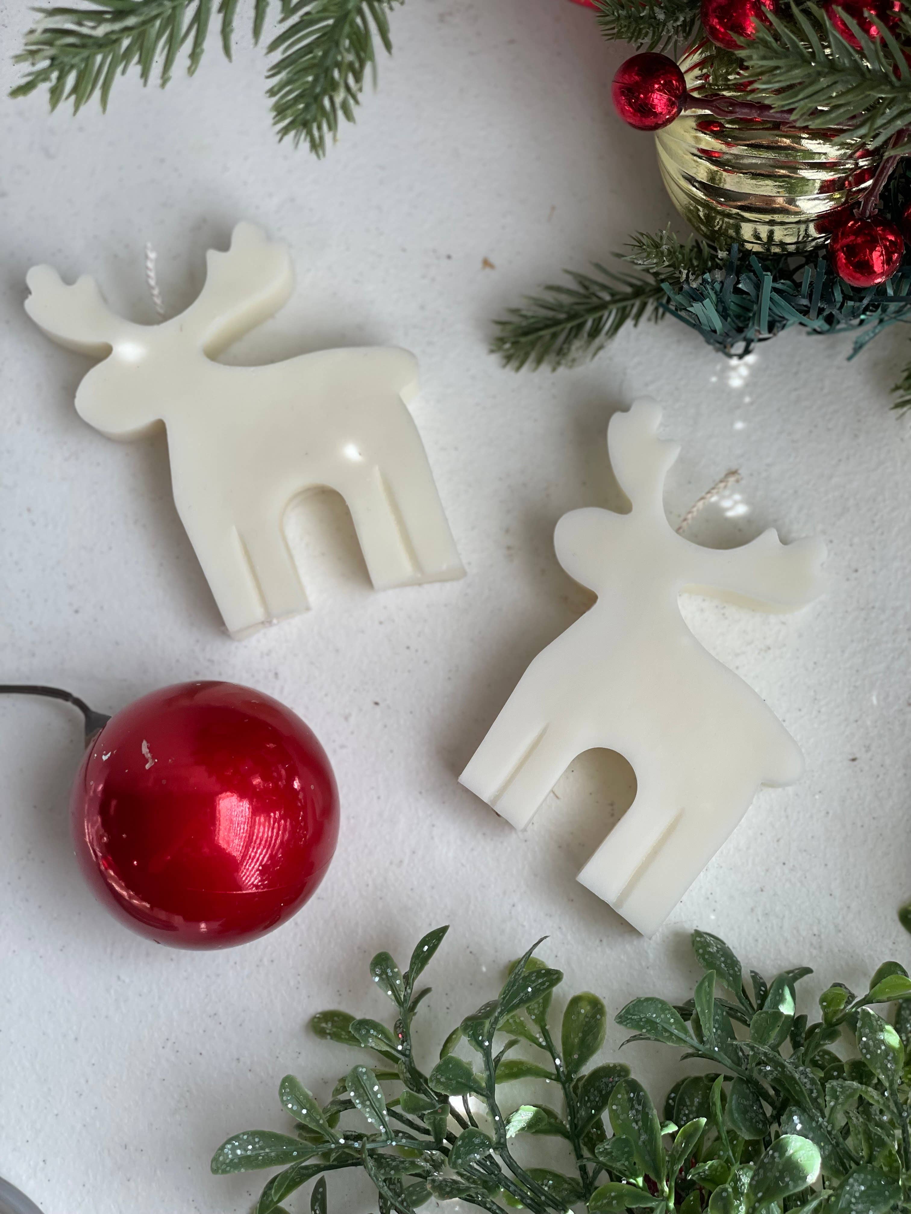 Akivodu Candles - Vendita all'ingrosso Candele regalo - Candela Alce di Natale: Profumi Multipli per le Feste3