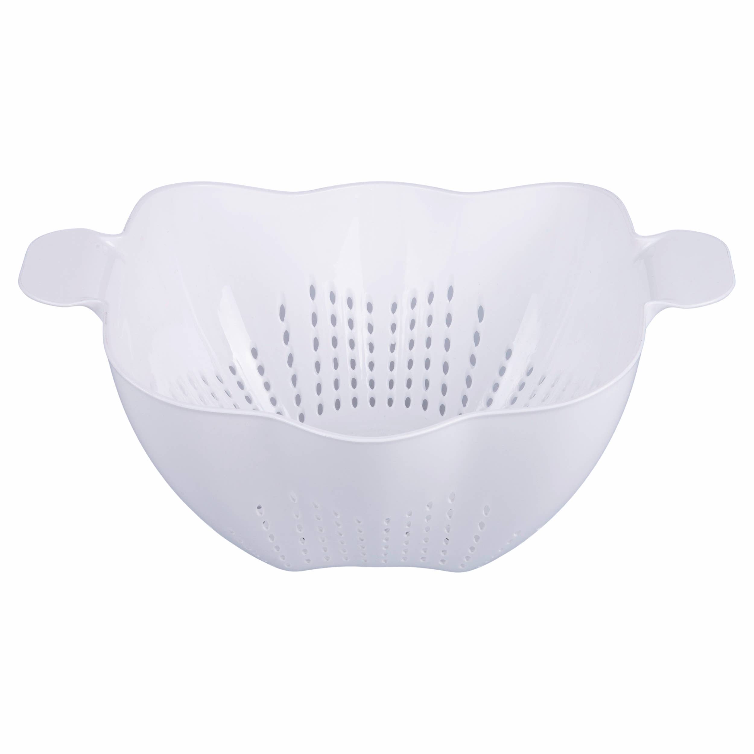 VdE Tivoli 1996 - Wholesale Colander - FASHION WHITE ACRYLIC COLANDER 31.5X23.3X13.31