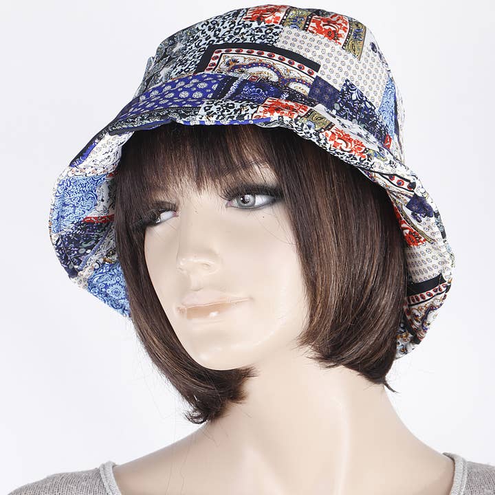 Multi Print Bucket Hat for wholesale by 3AM BY H&D ACCESSORIES