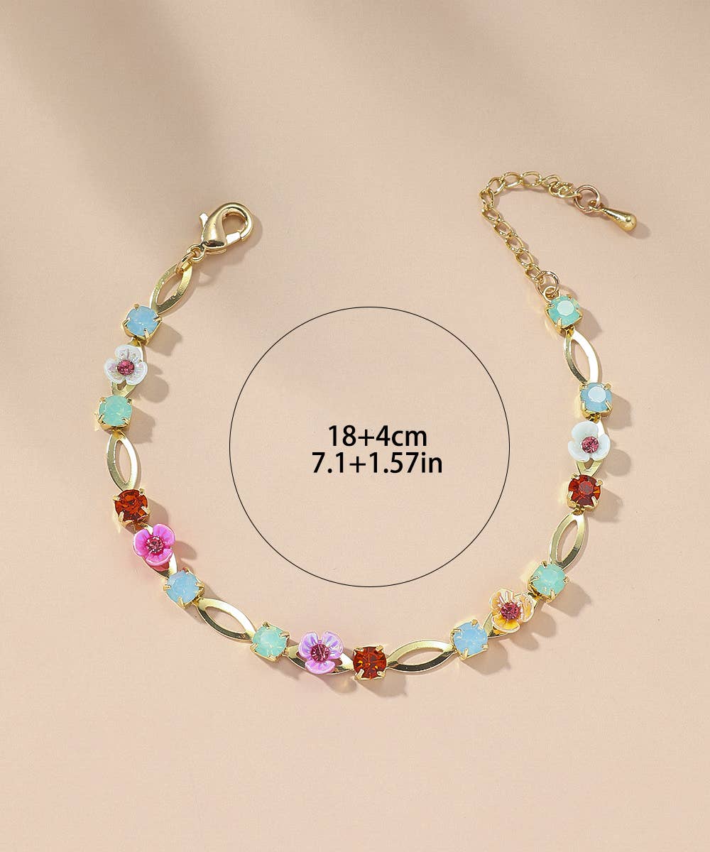 Blossom bijoux – wholesale Link & chain bracelet – FANTASY BRACELET 25PEBR0084