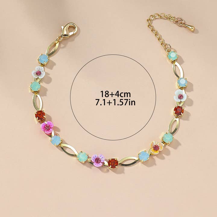 Blossom bijoux – wholesale Link & chain bracelet – FANTASY BRACELET 25PEBR0084