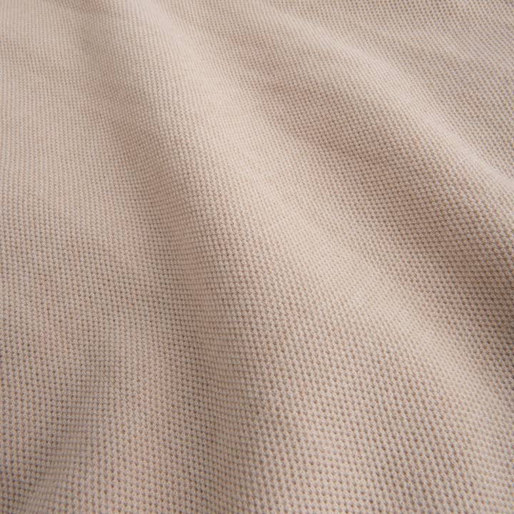 BEIGE Mahito-Beige Piqué Knit Hoodie for wholesale on Faire1