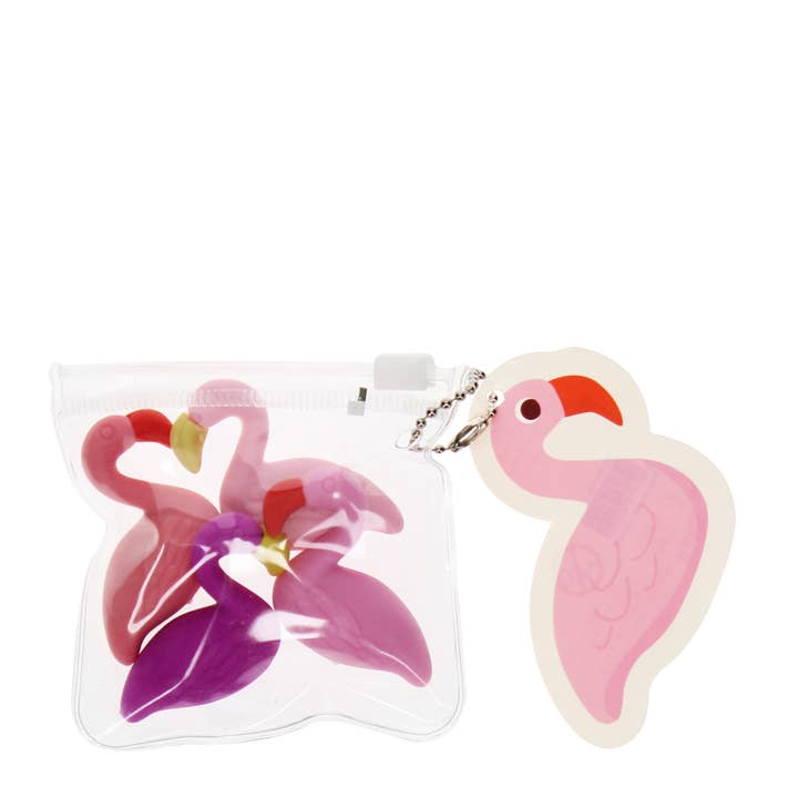 Erasers (set of 4) - Flamingoes for wholesale by Rex B2B - UK