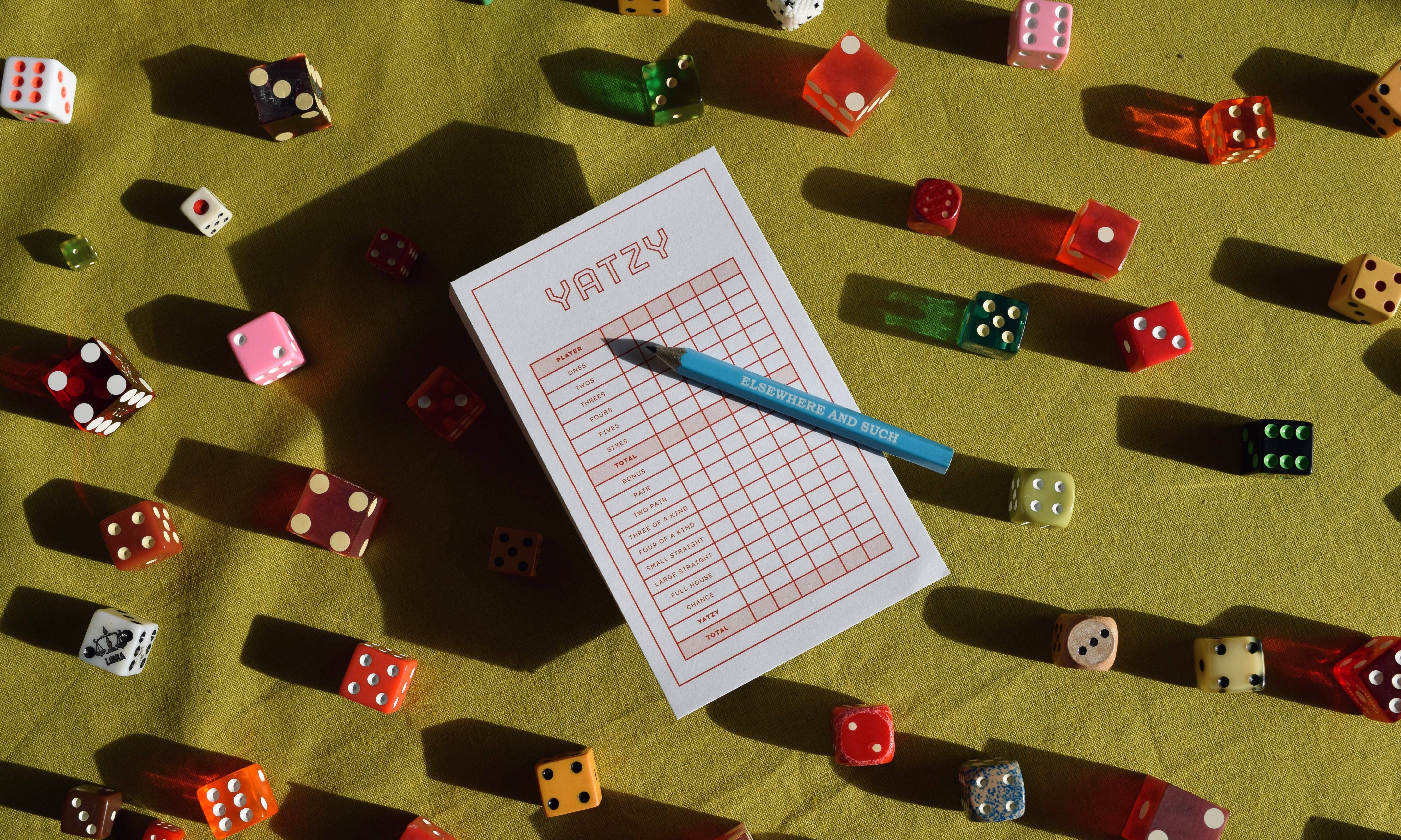 Elsewhere & Such - Wholesale Board Game - Yatzy Set4