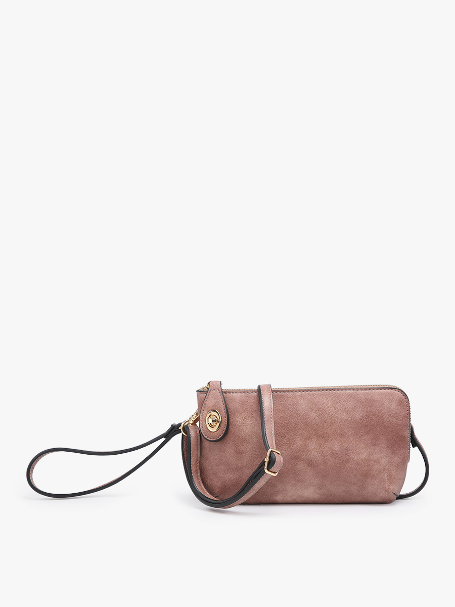 Jen & Co. – bolsa tiracolo - Mulher por atacado – M1818 Kendall Crossbody/pulseira com fecho de torção13