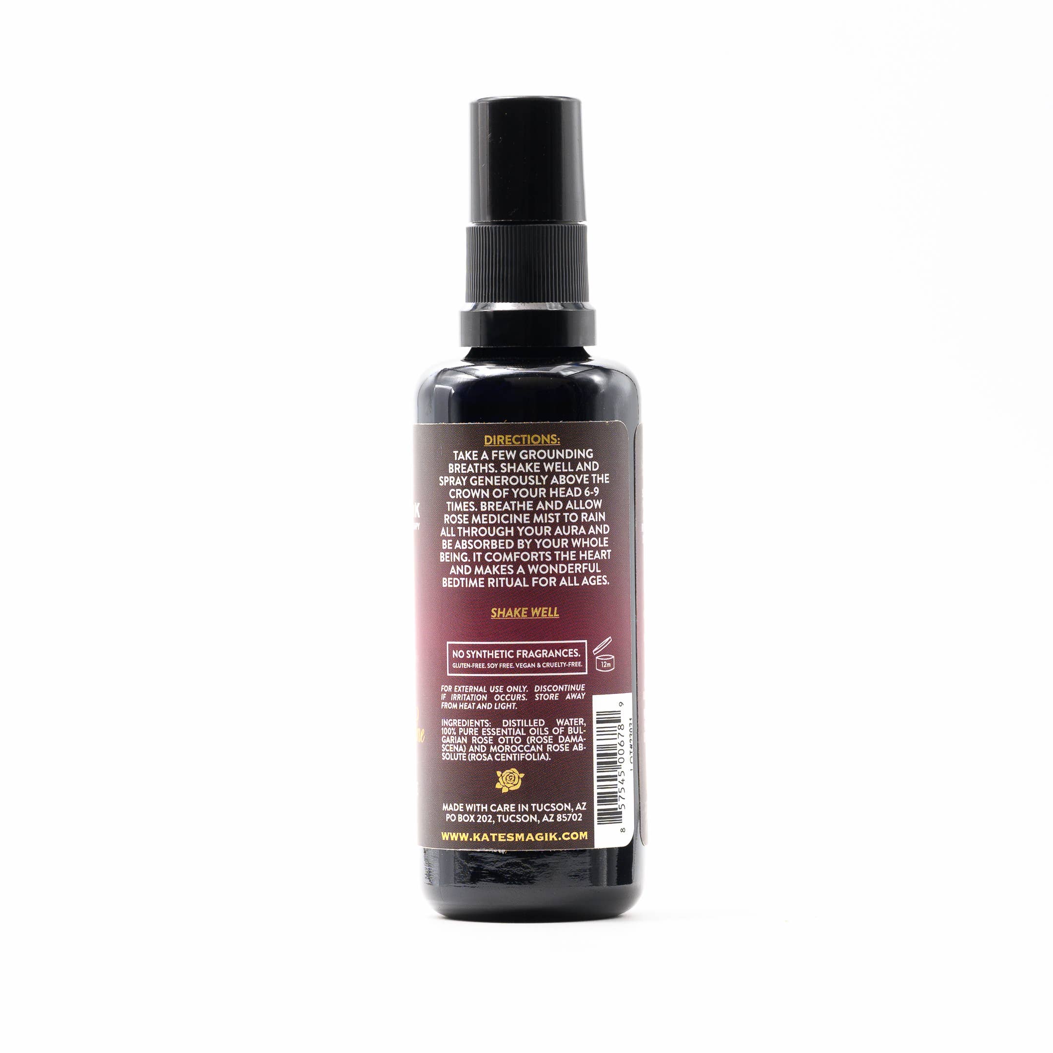 Kate's Magik – wholesale Face & body mist/water – Rose Medicine Sacred Mist1