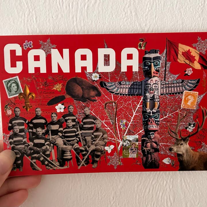 Pleasant Papercraft - Wholesale Postcard - True North Strong and Free Postcard2