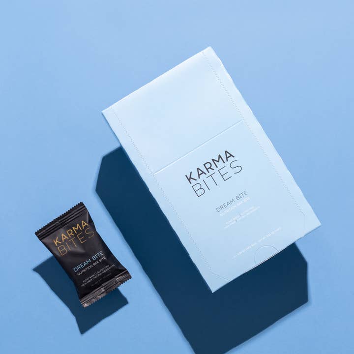 Dream Bite Box (Chocolate Cherry) for wholesale by Karma Bites