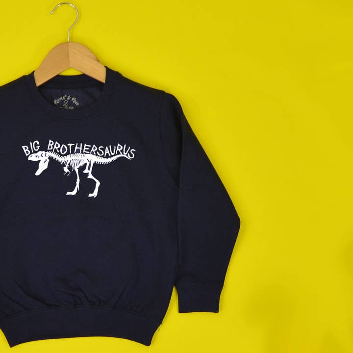Big Brothersaurus KIDS Sweatshirt for wholesale by Rocket & Rose Ltd