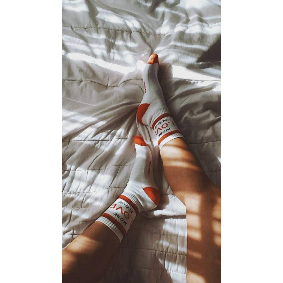 STOCKINGS MORE LOVE PLEASE for wholesale by PEGADA SOCKS