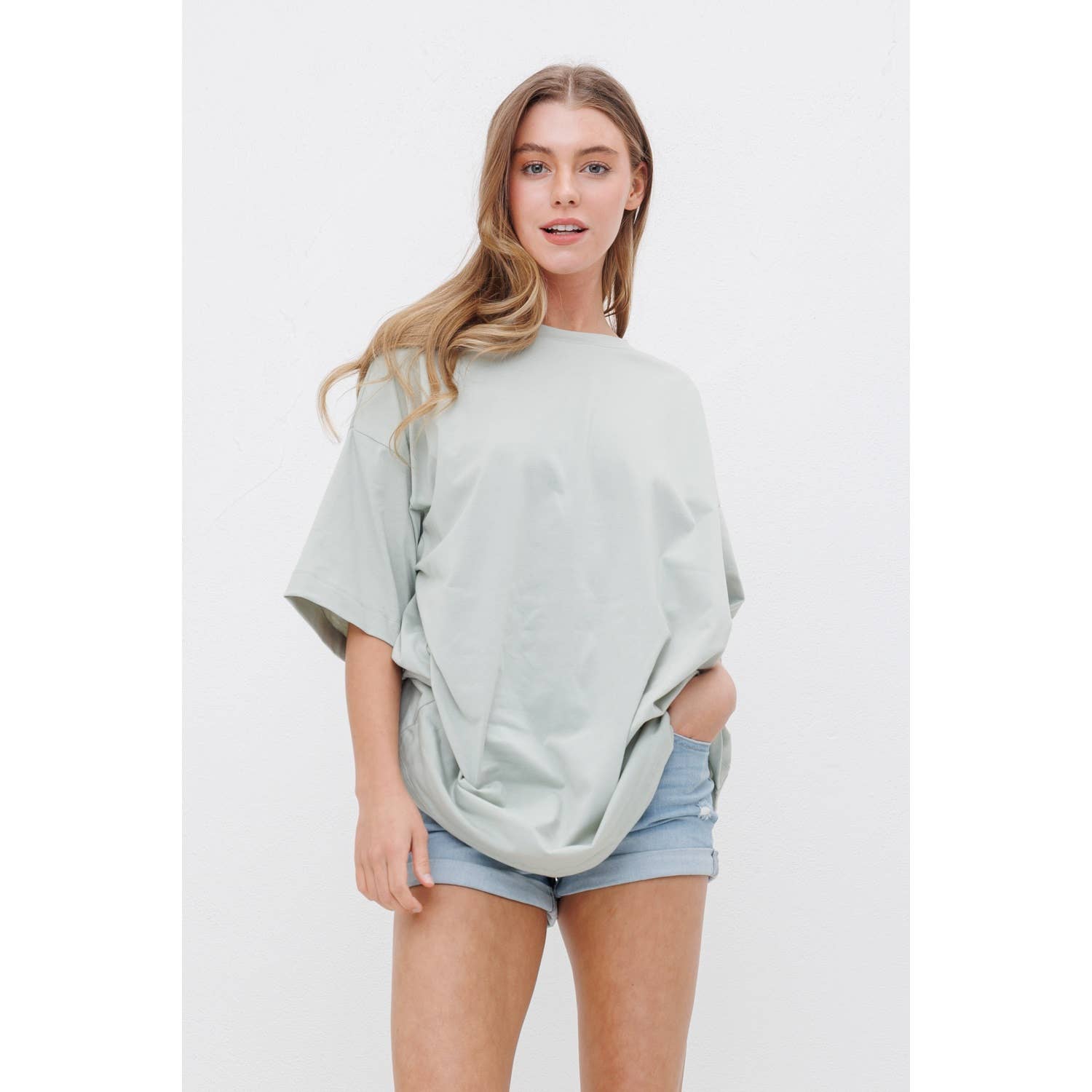 Sweet Generis - Wholesale Knit top – Women's - OVERSIZE KNIT TEE SHIRT19