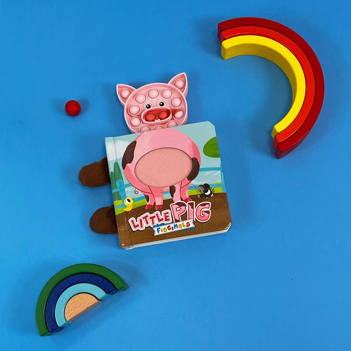 Little Hippo Books - Wholesale Baby & Toddler Book (0-2) - Little Pig - Your Sensory Fidget Friend9