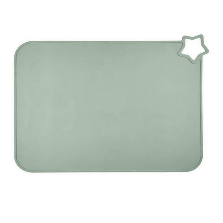 Tapis pliable en silicone Sage pour la vente par Snuggly Figs Ltd.
