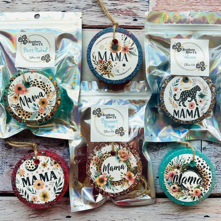 Wholesale Car Freshies- BOHO MAMA COLLECTION for wholesale by Southern Miss Tx