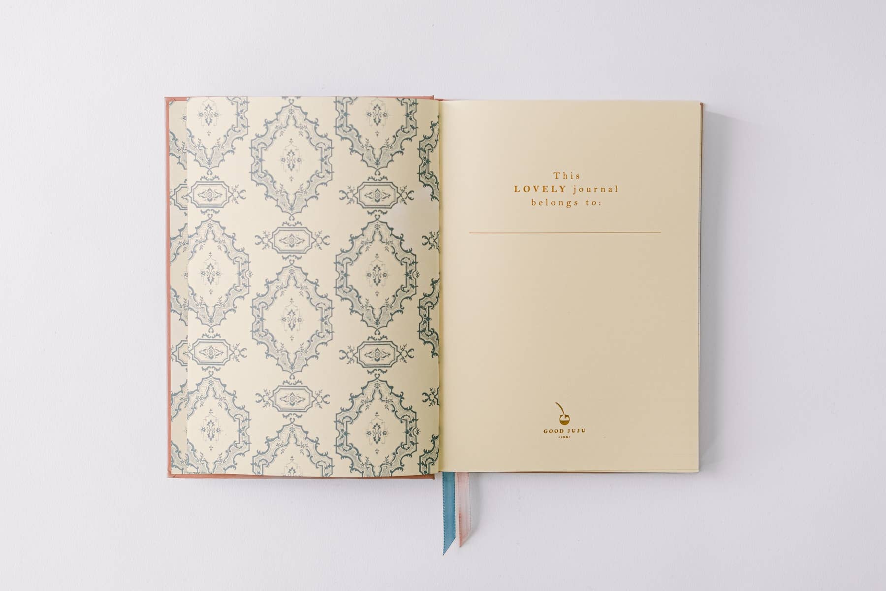 Good Juju Ink – Großhandel Notizbücher – Le Cahier Floral Shield Hardcover-Notizbuch4