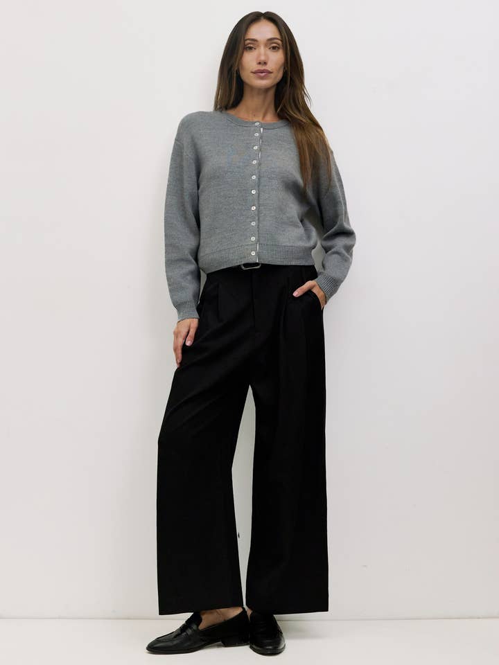 Le Cardigan Malin | Cardigan Court à Boutons pour la vente par All Row