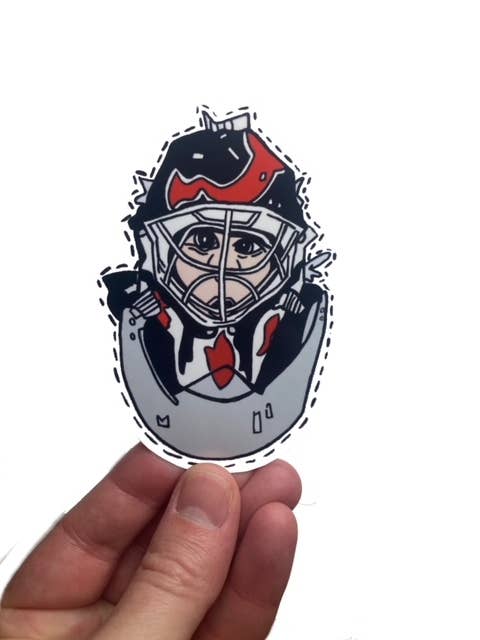 Marty Sticker for wholesale by Bone Jack Designs