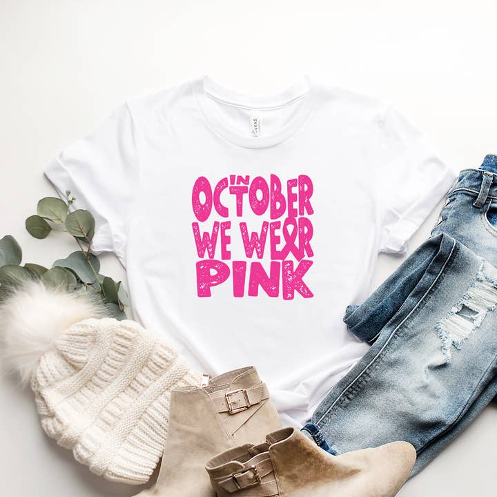 Breast Cancer Awareness Shirt for wholesale by Bella Bean Studios