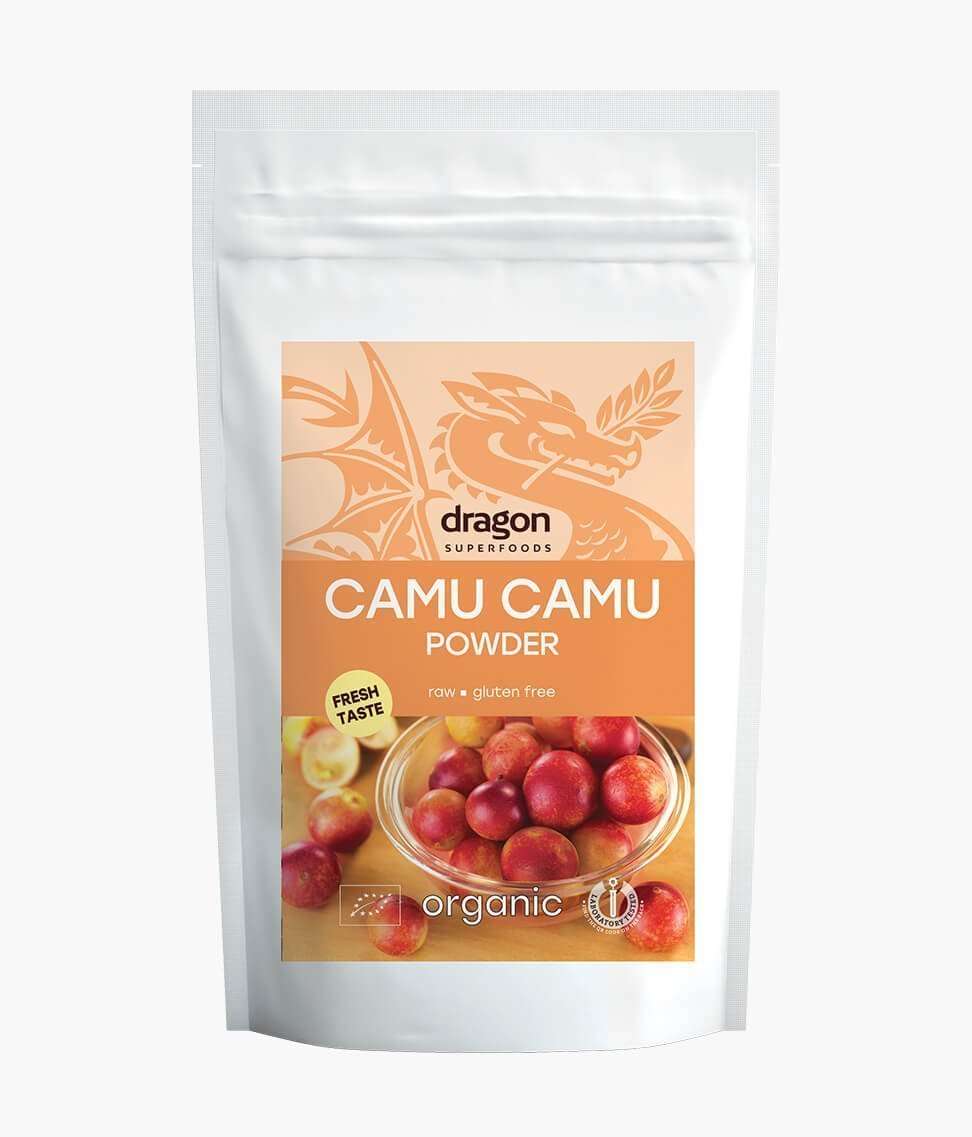 Smart Organic - Wholesale Protein/Superfood Powder - Camu-Camu Powder, Bio, Dragon Superfoods, 100g0