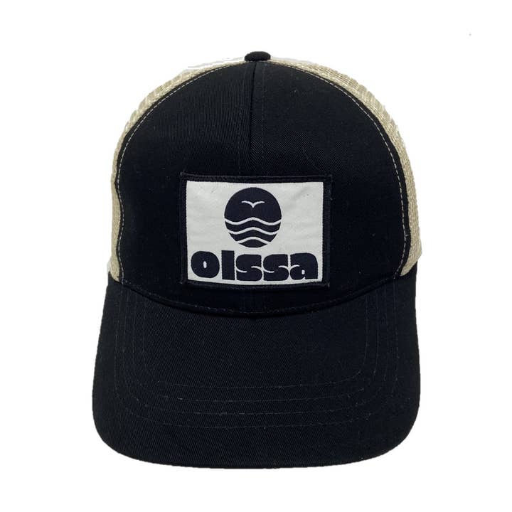 Trucker hat with recycled poly mesh for wholesale by OLSSA