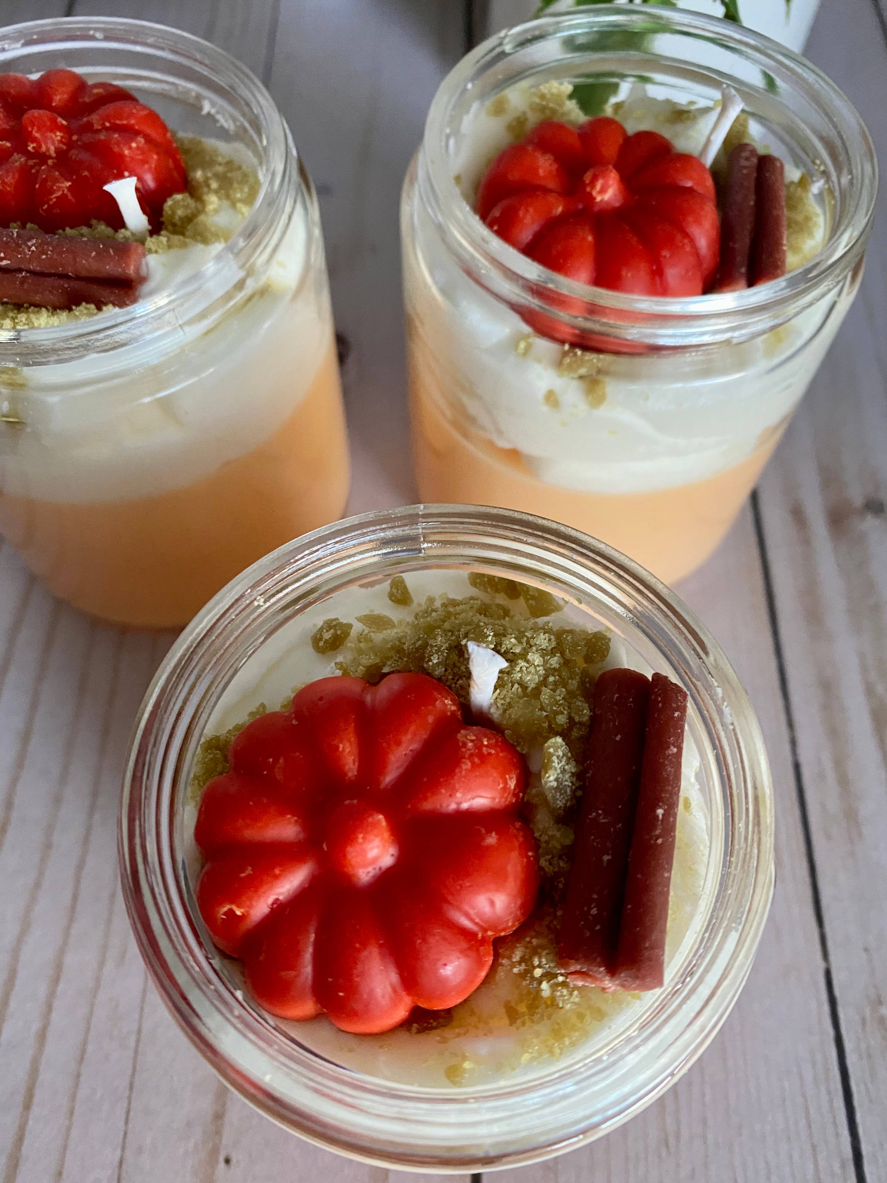 Wild Child Studio Co - Wholesale Pot/gevulde kaars - Pumpkin Pie-geurkaars in glazen pot2