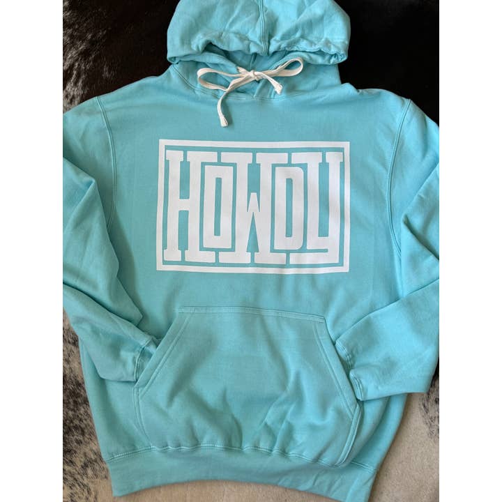 Plastisol Ink Screen Print Transfer White Howdy for wholesale by Snappy 6 Co