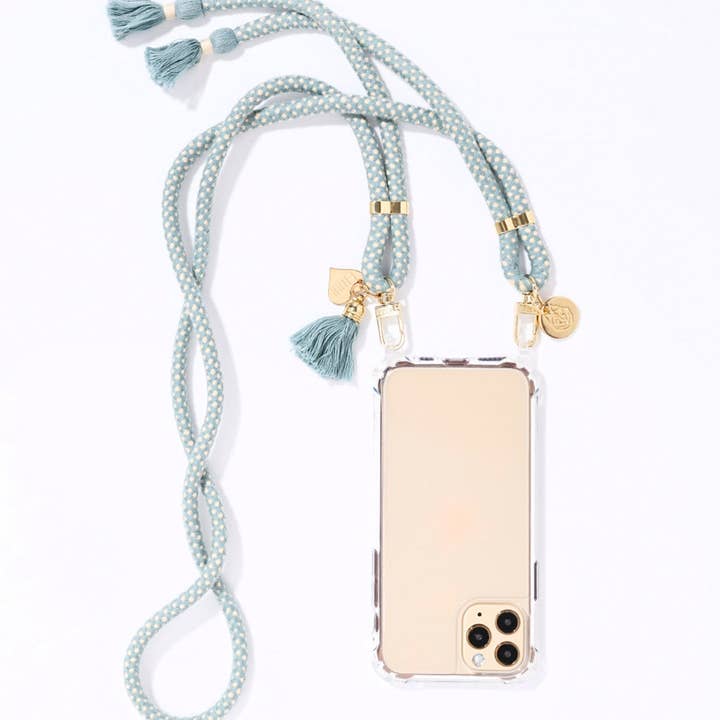 Bracelet de téléphone original doré - Denim pour la vente par ETUUI USA