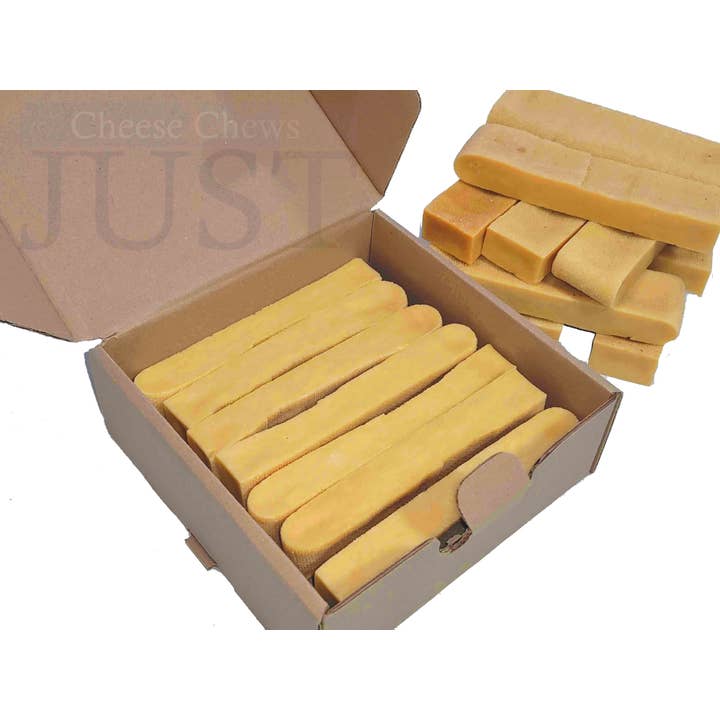 JUST Cheese Chews - Wholesale Pet Treats - Dog - Dog cheese chew: Large Himalayan Yak ~7oz ~205g each3