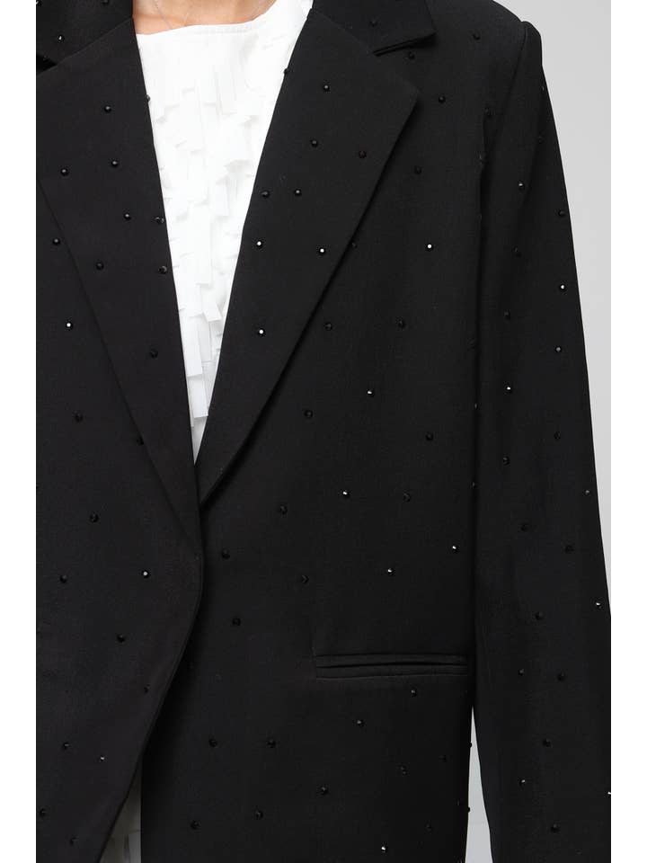 aikha - Wholesale Blazer - Women's - Rhinestone blazer (5621)