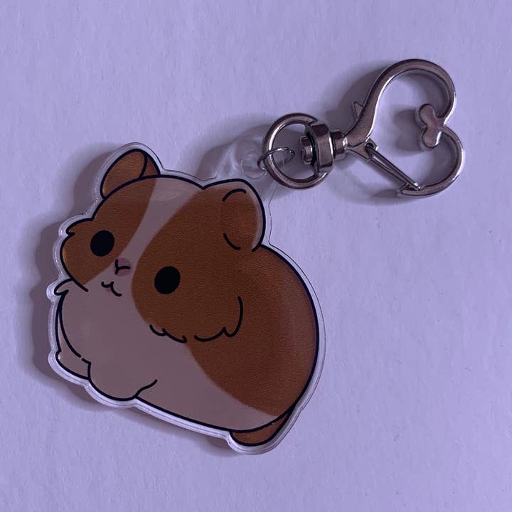 Porte-clés Pecan The Guinea Pig pour la vente par LilAmericanPunk