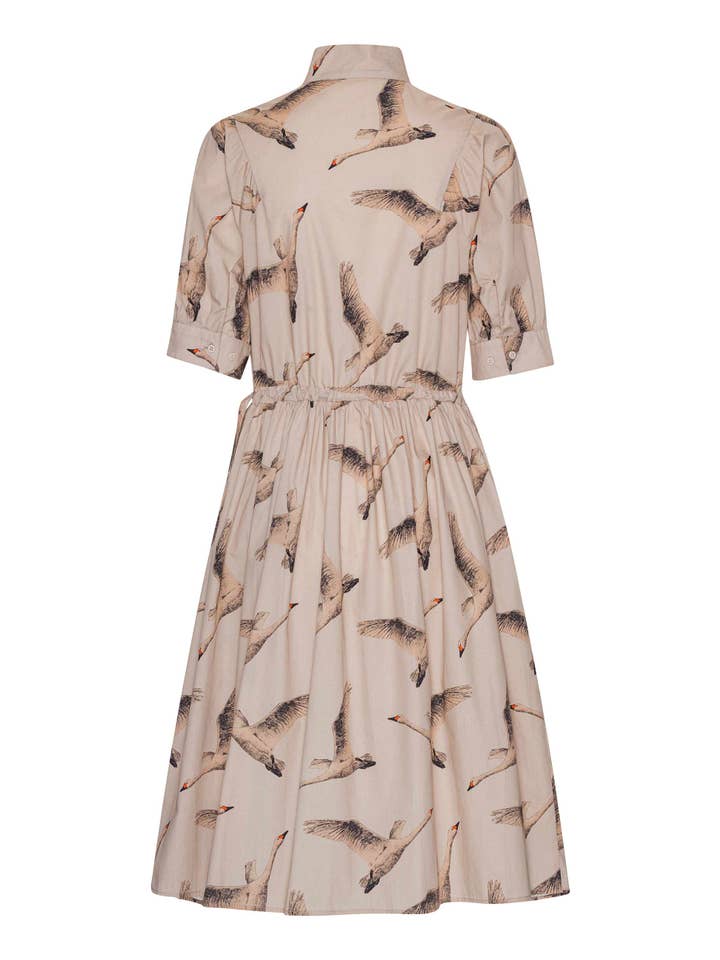 GROBUND – Großhandel Kleid – Damen – Ellinor - Kleid mit Gans1