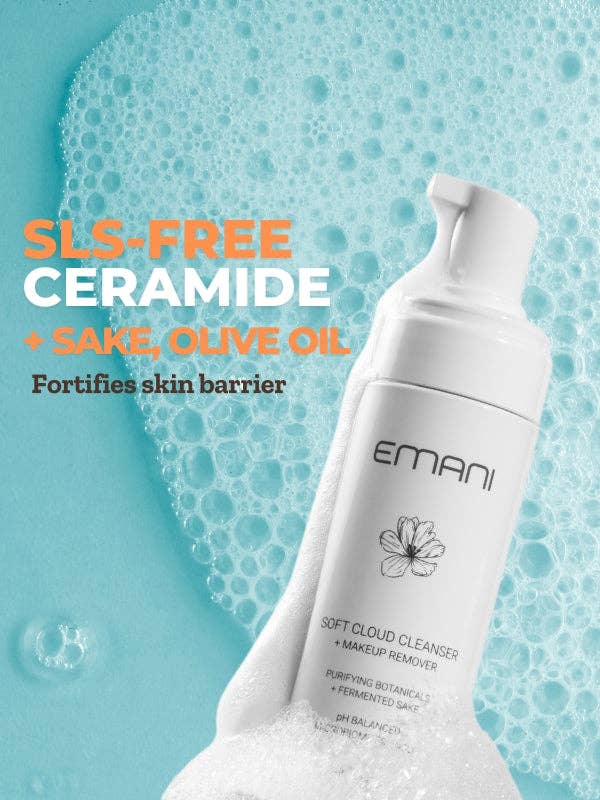 EMANI VEGAN COSMETICS - Wholesale Facial Cleanser - Soft Cloud Cleanser3
