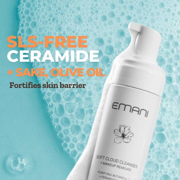 EMANI VEGAN COSMETICS - Wholesale Facial Cleanser - Soft Cloud Cleanser3