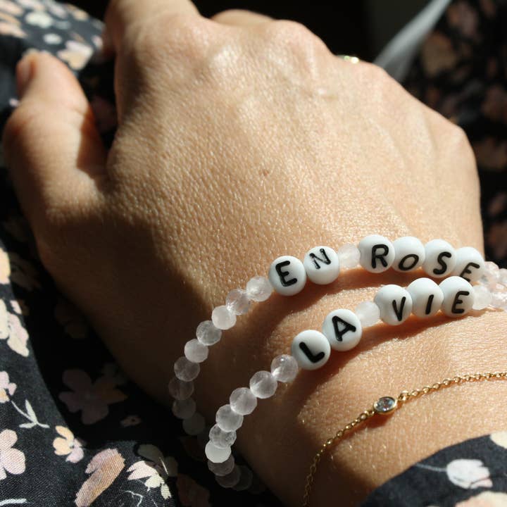 Terra Firma - Wholesale Beaded Bracelet - Bespoke Rose Quartz3