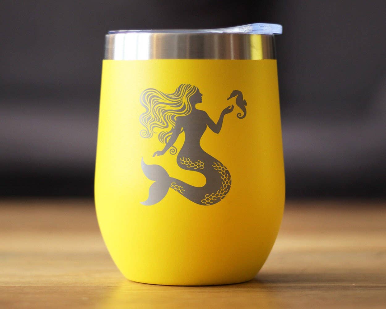 bevvee - Wholesale Insulated Mug/Tumbler - Mermaid Insulated Wine Tumbler - Beach Gifts and Decor1