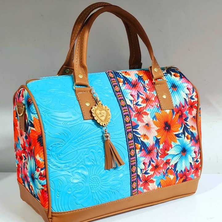 GMCE Global Trading, LLC - Wholesale Satchel - Women's - Artisan Handcrafted Satchel Embroidered Jute Bag4