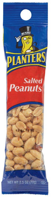 Everyday Supply Co - Wholesale Nuts - Planters Salted Peanuts 2.5 oz - Case of 150