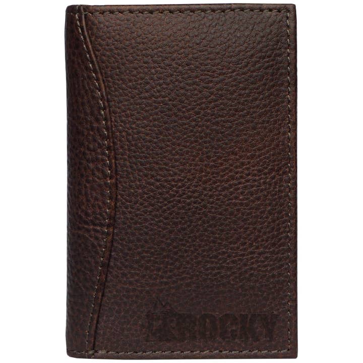 Pebble Leather Trifold for wholesale by Rocky and Durango