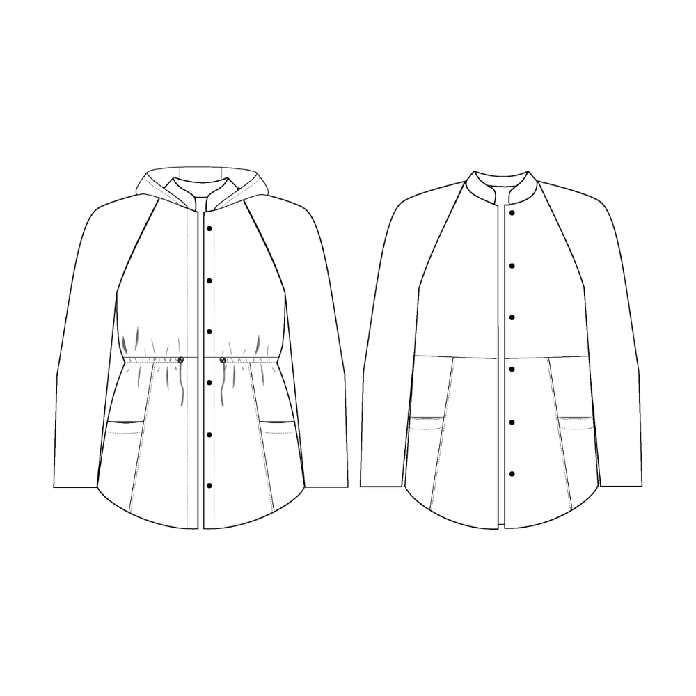 Lise Tailor - Vendita all'ingrosso Kit da cucito creativo - Cartamodello da cucito - Mist - venduto singolarmente24