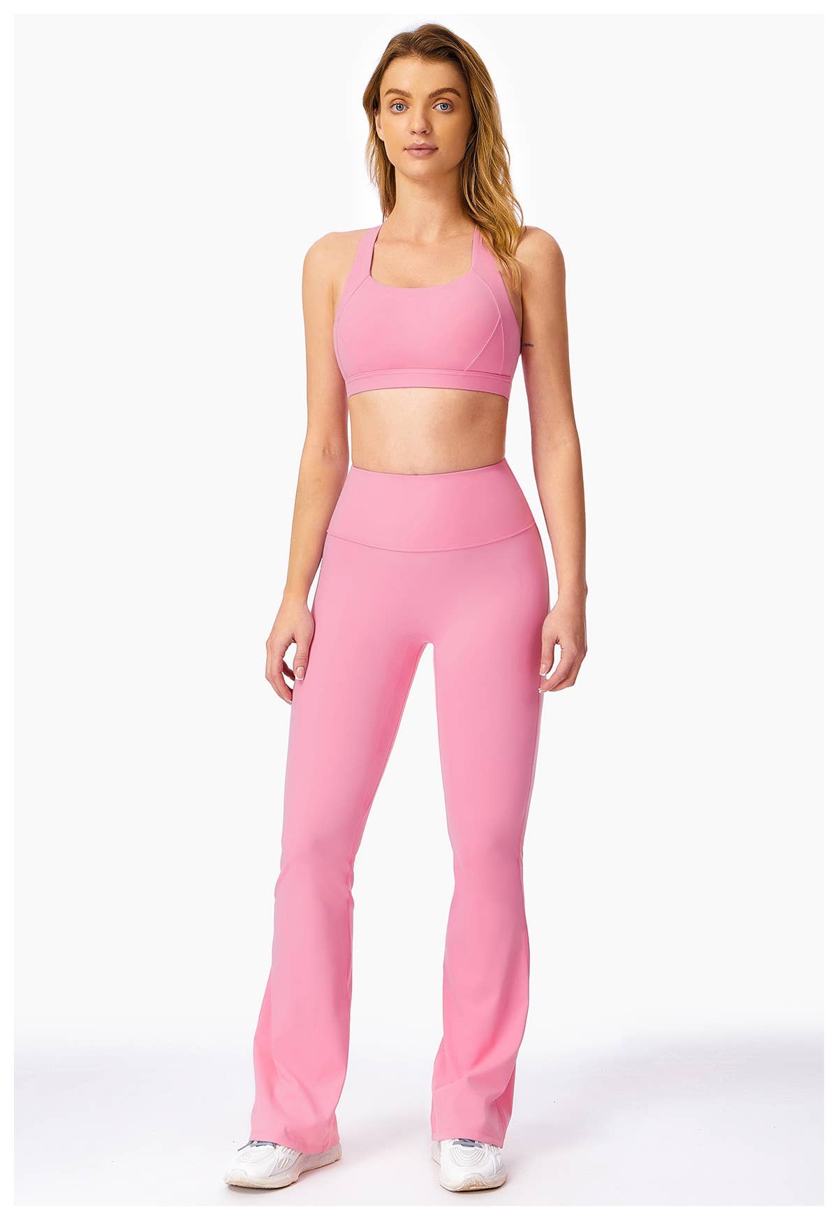 Mantra Active - Wholesale Athletic Pants - Women's - Zoey High-Waisted Scrunch Flare Yoga Pant23