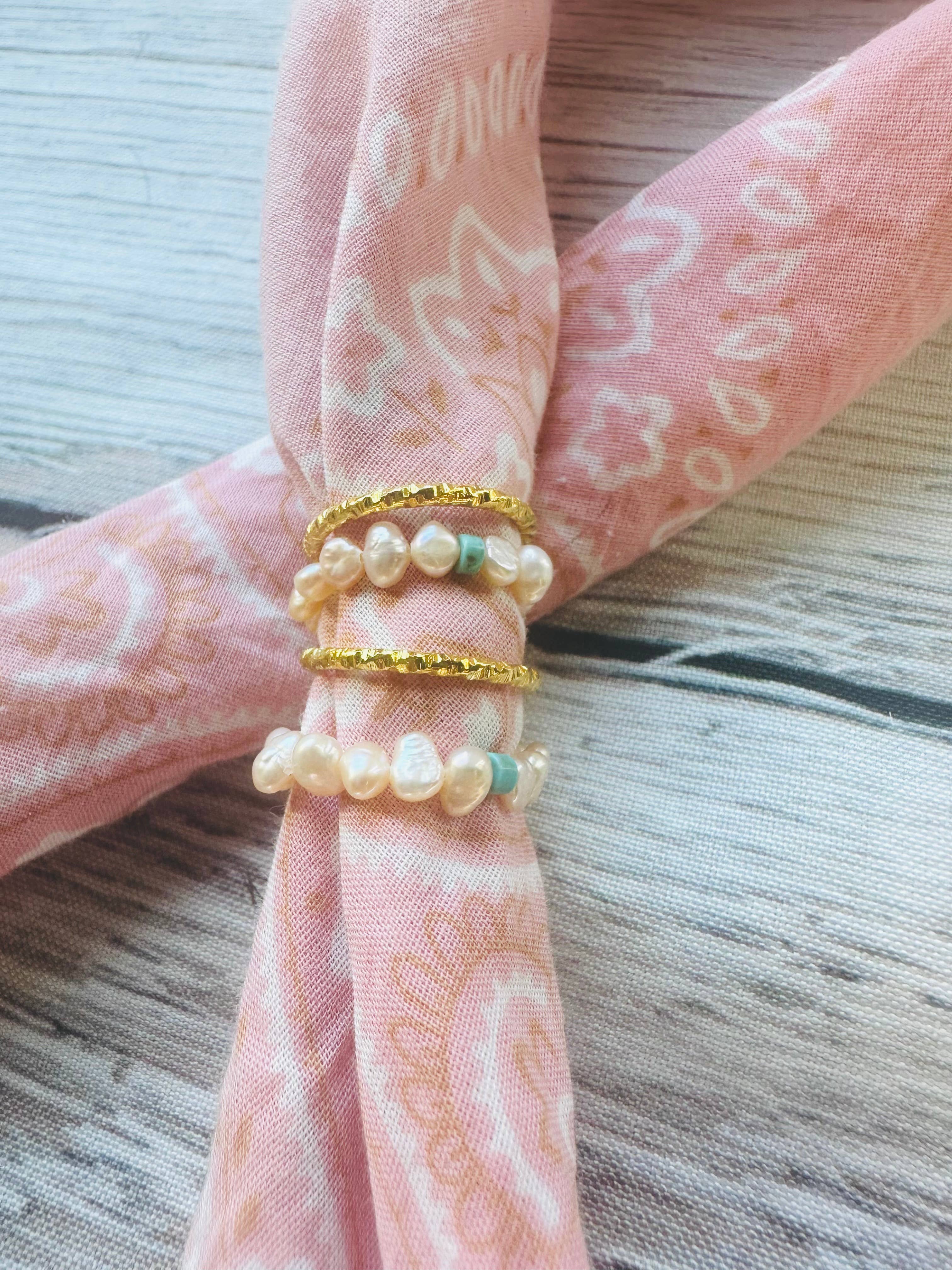 Boots Are My Roots - Vendita all'ingrosso Ciondolo/pendente - Ciondolo Bandana Stacker Oro o Argento4