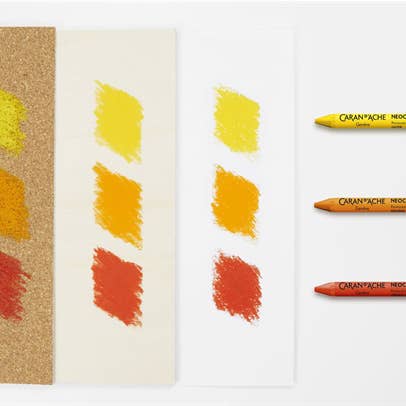 Caran d'Ache - Wholesale Pastels - Set of 10 NEOCOLOR I Pastels in Metal Box3