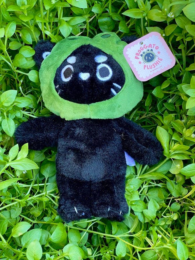 Paper Rat Illustrations - Wholesale Stuffed/Plush Toy - Kids & Baby - Frog the Cat Plushie1