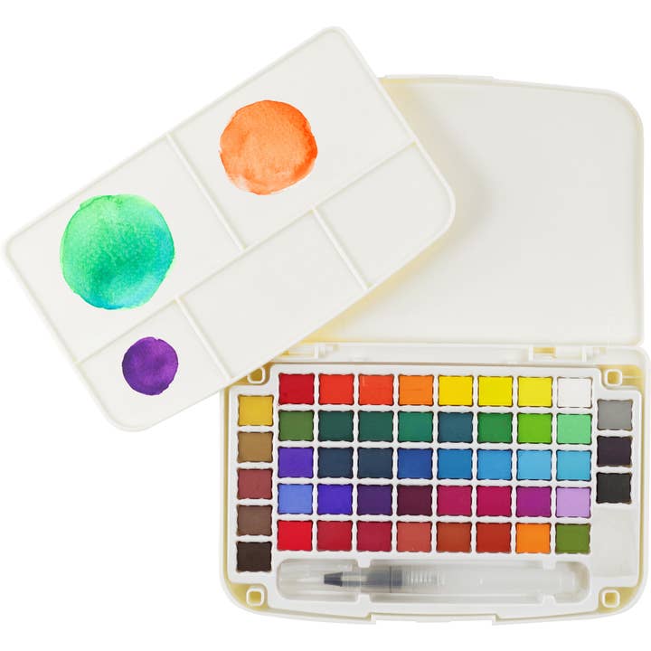Peter Pauper Press - Wholesale Watercolor Paint - Artist's Watercolor Field Kit