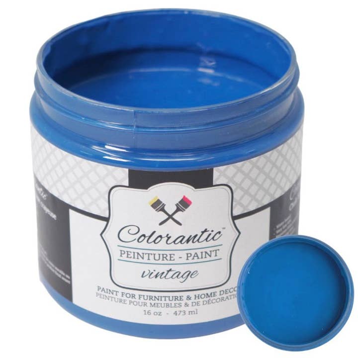 COLORANTIC | Farbe auf Kreidebasis von Summer Storm (blaue Farbe) für den Großhandel von Colorantic